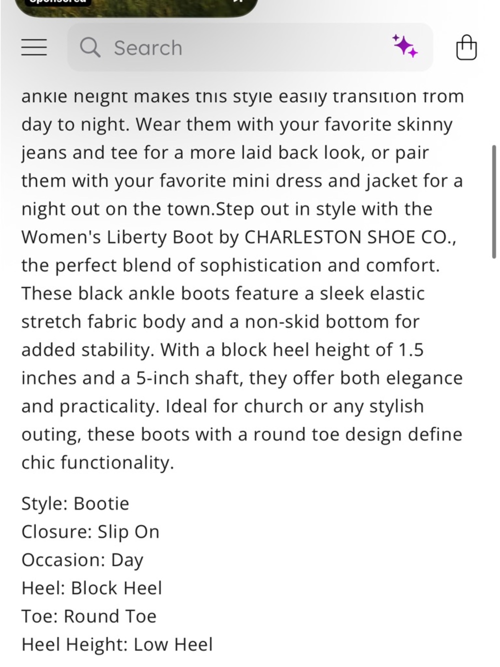 Charleston Shoe Co. Liberty Bootie - Picture 10 of 10